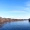 The Mississippi River from the MN 610 Bridge, Coon Rapids, Minnesota