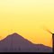 Mt Hood & Biglow Windfarms Sunset