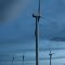 Turbine After Sunset.  Arlington, Oregon.  March 17, 2013.