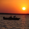 Long day of fishing at Falcon Lake
