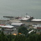 View of the Columbia River Maritime Museum from the Astoria Column