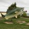 Giant Fish Statue at Bodin's On the Lake, GLCT
