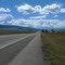 Cycling toward Angel Fire