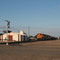 BNSF westbound at speed
