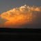 clouds over the cornfield