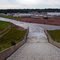 Diversion Channel Spillway overlooking Stockyards