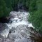 High falls from the trail bridge