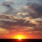 Sunset outside of Borger.