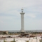 Lighthouse at Broadwater Resort Marina in Biloxi, Mississippi after Hurricane Katrina  (June 2006)