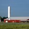 2011, Kay, Oklahoma, USA - along Rte 60 barn and silo