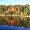 Calm Autumn Morning On The Mississippi River