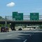 Washington Beltway Split at I-270, Bethesda, Maryland, USA