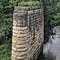Old Stone Remnant of MILW Railroad Bridge