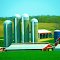 Ballweg Farm with Five Silos