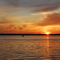 Sunset on lake Cadillac