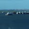 Mothballed battleships from the Benicia Bridge