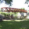 New footbridge on old piers at Chippewa Landing Park (7 Sept 2006)