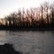 River sunrise