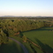Charlottesville, VA from a hot air balloon