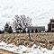 Brick Corncrib on Farmland