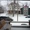 Oikos Porch in Winter