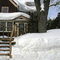 Calumet: Snow Boardwalk along US Highway 41