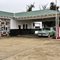 Old Sinclair Service Station in Davenport, Oklahoma with a beautiful 1952 Pontiac coupe.