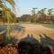 Waterway Hills: 4 early birds can´t play: the greens are frozen yet