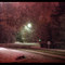 Kanawha Turnpike in snowstorm at night.