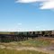 Westbound Burlington Northern Santa Fe Railway Freight Train at Cut Bank, MT