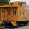 Union Pacific Railroad Caboose No. 25335 on display at Cozad, NE