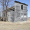 abandoned building, rural Melvin, MN