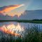 Prairie Pothole sunset #3