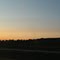 North Dakota sky at sunset
