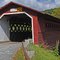 Lovely covered bridge, although this is actually a replica of a rare double-truss example