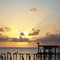 sunrise at 18th str. fishing pier
