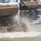 Water Jetting Transplant Oysters off the Lugger