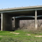 Under the freeway