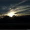 Tramonto "rubato" dall'auto in corsa.