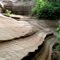 Ravine in red soil & ashes