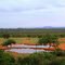 African landscape, savanna and water sources - Paysage africain, savane et points d'eau