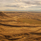 Guffey Butte sunset pano