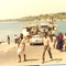 Kilifi ferry in Indian ocean, Kilifi, Mombas Coast, Kenya, 1985.