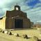 Church in "Moonrise" by Ansel Adams, Hernandez, NM