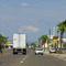 Driving east in Gila Bend on Pima Street