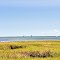 VIRGINIA: MATHEWS: New Point Comfort Lighthouse as seen across the marshland