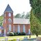 VIRGINIA: MATHEWS: SUSAN: Antioch Baptist Church, 110 Antioch Church Road (S.R. 604) as seen from the cemetery