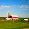 Farm with Two Silos