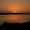 sunset over Elk river
