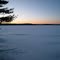 Winter's sunset